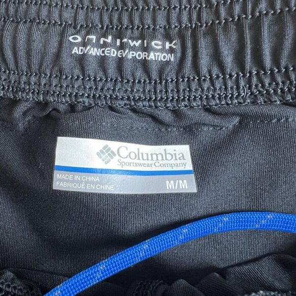 Columbia Black Omni-Wick Advanced Evaporation Ankle Zip Jogger Pants Kid's M - Picture 8 of 10